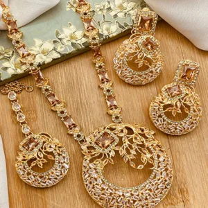 Artificial gold design mala