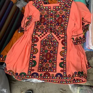 handmade balochi dress